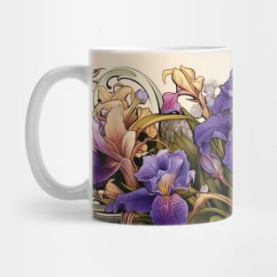 Irises Mug